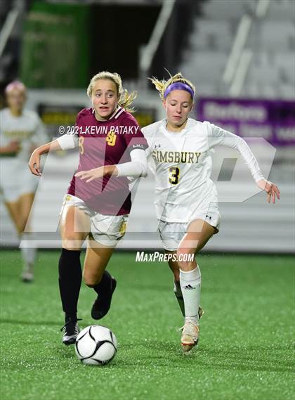Thumbnail 2 in Simsbury vs. St. Joseph (CIAC Class L Final) photogallery.