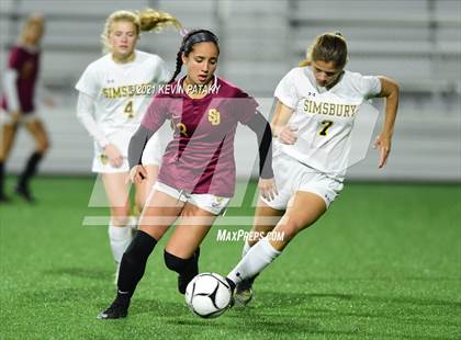 Thumbnail 1 in Simsbury vs. St. Joseph (CIAC Class L Final) photogallery.