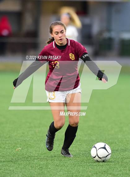 Thumbnail 2 in Simsbury vs. St. Joseph (CIAC Class L Final) photogallery.