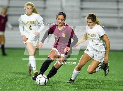 Thumbnail 2 in Simsbury vs. St. Joseph (CIAC Class L Final) photogallery.