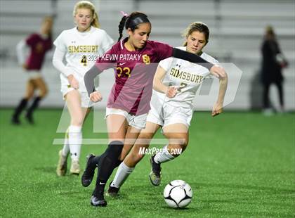 Thumbnail 3 in Simsbury vs. St. Joseph (CIAC Class L Final) photogallery.