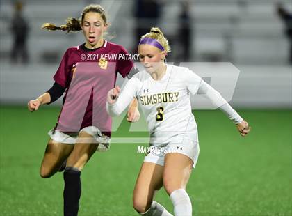 Thumbnail 2 in Simsbury vs. St. Joseph (CIAC Class L Final) photogallery.