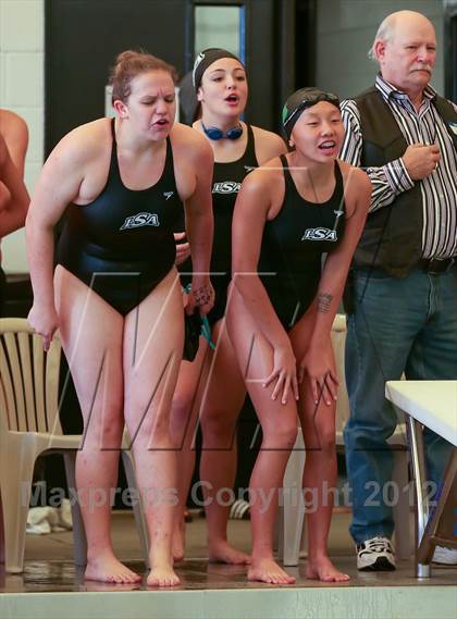 Thumbnail 1 in La Porte Invitational Swim Meet (Women) photogallery.