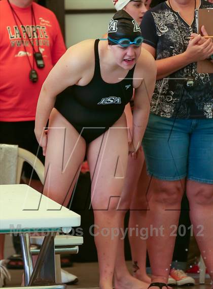Thumbnail 1 in La Porte Invitational Swim Meet (Women) photogallery.