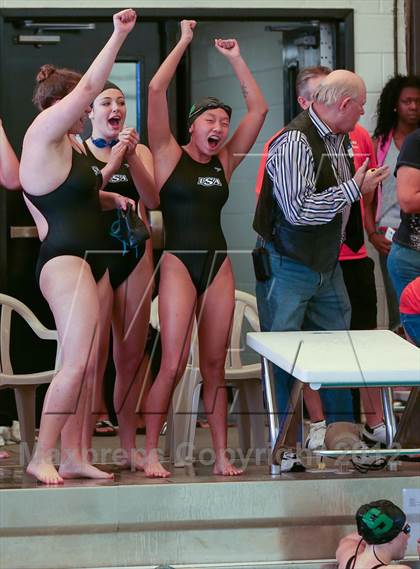Thumbnail 2 in La Porte Invitational Swim Meet (Women) photogallery.
