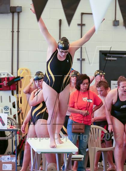 Thumbnail 3 in La Porte Invitational Swim Meet (Women) photogallery.