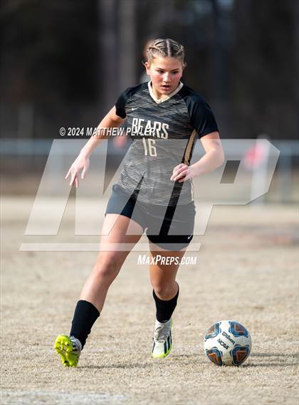 Thumbnail 2 in Terry Sanford vs Gray's Creek (Kicking for Cancer Girls Soccer Jamboree) (scrimmage) photogallery.