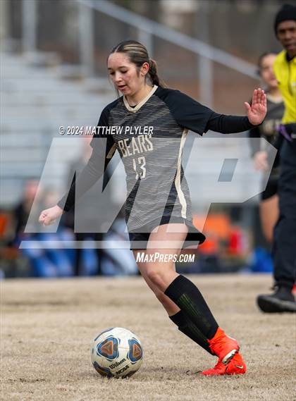 Thumbnail 2 in Terry Sanford vs Gray's Creek (Kicking for Cancer Girls Soccer Jamboree) (scrimmage) photogallery.