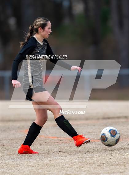 Thumbnail 1 in Terry Sanford vs Gray's Creek (Kicking for Cancer Girls Soccer Jamboree) (scrimmage) photogallery.