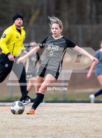 Thumbnail 2 in Terry Sanford vs Gray's Creek (Kicking for Cancer Girls Soccer Jamboree) (scrimmage) photogallery.