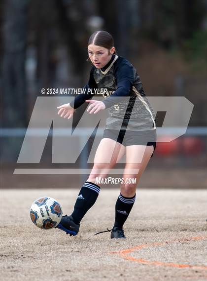 Thumbnail 3 in Terry Sanford vs Gray's Creek (Kicking for Cancer Girls Soccer Jamboree) (scrimmage) photogallery.