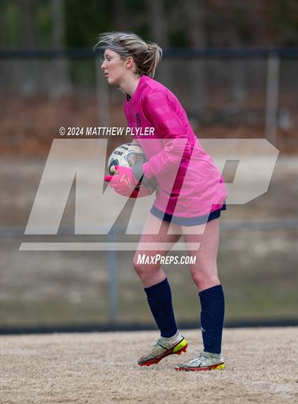 Thumbnail 3 in Terry Sanford vs Gray's Creek (Kicking for Cancer Girls Soccer Jamboree) (scrimmage) photogallery.