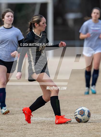 Thumbnail 3 in Terry Sanford vs Gray's Creek (Kicking for Cancer Girls Soccer Jamboree) (scrimmage) photogallery.