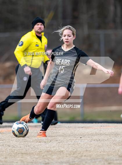 Thumbnail 3 in Terry Sanford vs Gray's Creek (Kicking for Cancer Girls Soccer Jamboree) (scrimmage) photogallery.