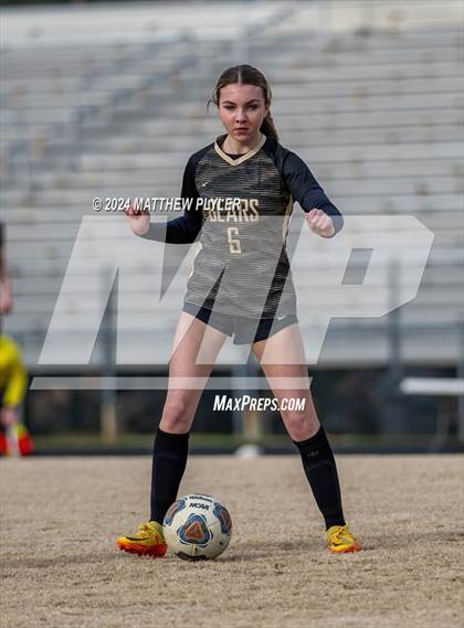 Thumbnail 2 in Terry Sanford vs Gray's Creek (Kicking for Cancer Girls Soccer Jamboree) (scrimmage) photogallery.