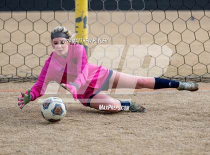 Thumbnail 3 in Terry Sanford vs Gray's Creek (Kicking for Cancer Girls Soccer Jamboree) (scrimmage) photogallery.