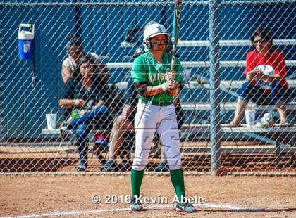 Thumbnail 2 in Alhambra vs St. Mary's (Apollo Cool Nites Tournament) photogallery.