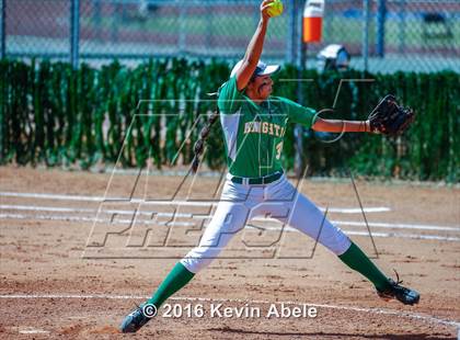 Thumbnail 1 in Alhambra vs St. Mary's (Apollo Cool Nites Tournament) photogallery.
