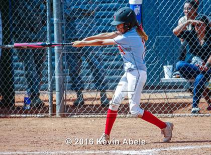 Thumbnail 2 in Alhambra vs St. Mary's (Apollo Cool Nites Tournament) photogallery.