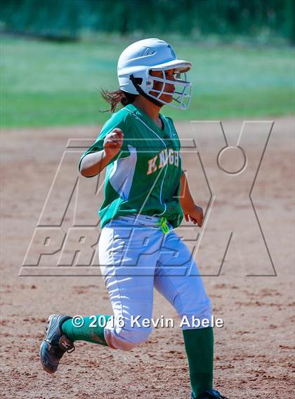 Thumbnail 2 in Alhambra vs St. Mary's (Apollo Cool Nites Tournament) photogallery.
