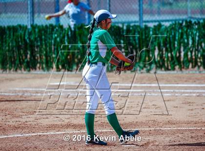 Thumbnail 1 in Alhambra vs St. Mary's (Apollo Cool Nites Tournament) photogallery.