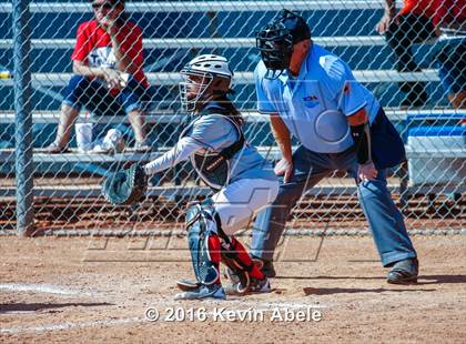 Thumbnail 3 in Alhambra vs St. Mary's (Apollo Cool Nites Tournament) photogallery.