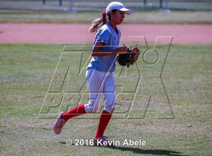 Thumbnail 3 in Alhambra vs St. Mary's (Apollo Cool Nites Tournament) photogallery.