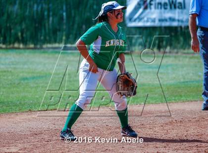Thumbnail 2 in Alhambra vs St. Mary's (Apollo Cool Nites Tournament) photogallery.
