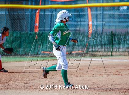 Thumbnail 2 in Alhambra vs St. Mary's (Apollo Cool Nites Tournament) photogallery.