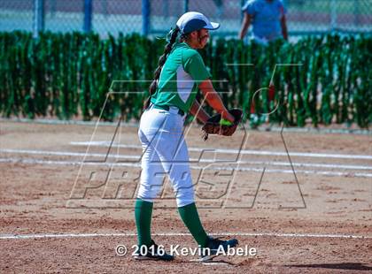 Thumbnail 2 in Alhambra vs St. Mary's (Apollo Cool Nites Tournament) photogallery.