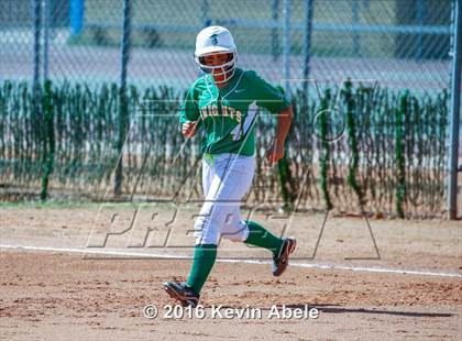 Thumbnail 3 in Alhambra vs St. Mary's (Apollo Cool Nites Tournament) photogallery.
