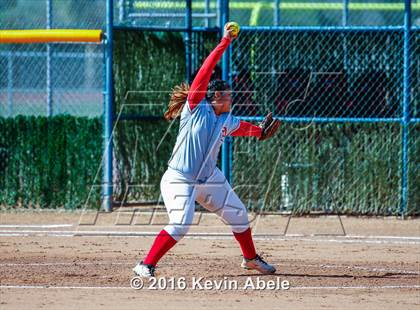 Thumbnail 1 in Alhambra vs St. Mary's (Apollo Cool Nites Tournament) photogallery.