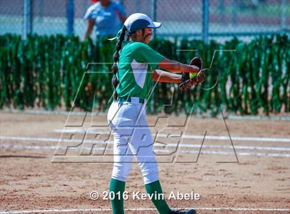 Thumbnail 2 in Alhambra vs St. Mary's (Apollo Cool Nites Tournament) photogallery.