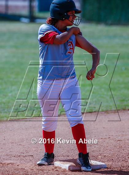 Thumbnail 1 in Alhambra vs St. Mary's (Apollo Cool Nites Tournament) photogallery.