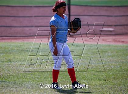Thumbnail 2 in Alhambra vs St. Mary's (Apollo Cool Nites Tournament) photogallery.