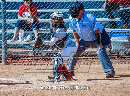 Thumbnail 2 in Alhambra vs St. Mary's (Apollo Cool Nites Tournament) photogallery.