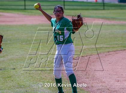Thumbnail 2 in Alhambra vs St. Mary's (Apollo Cool Nites Tournament) photogallery.