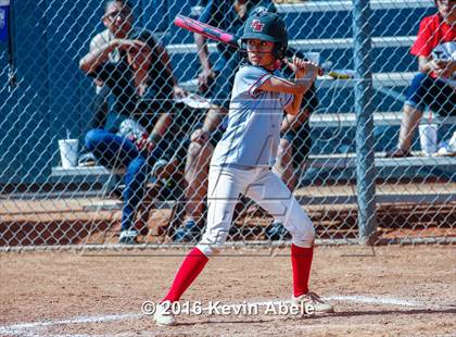 Thumbnail 1 in Alhambra vs St. Mary's (Apollo Cool Nites Tournament) photogallery.