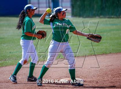 Thumbnail 3 in Alhambra vs St. Mary's (Apollo Cool Nites Tournament) photogallery.