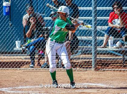 Thumbnail 2 in Alhambra vs St. Mary's (Apollo Cool Nites Tournament) photogallery.