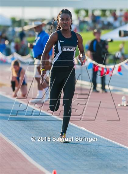 Thumbnail 2 in CIF State Track & Field Championships (Girls Long Jump Final) photogallery.