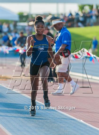 Thumbnail 1 in CIF State Track & Field Championships (Girls Long Jump Final) photogallery.