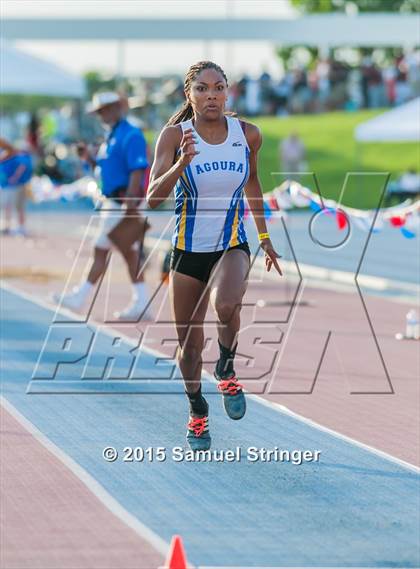 Thumbnail 2 in CIF State Track & Field Championships (Girls Long Jump Final) photogallery.