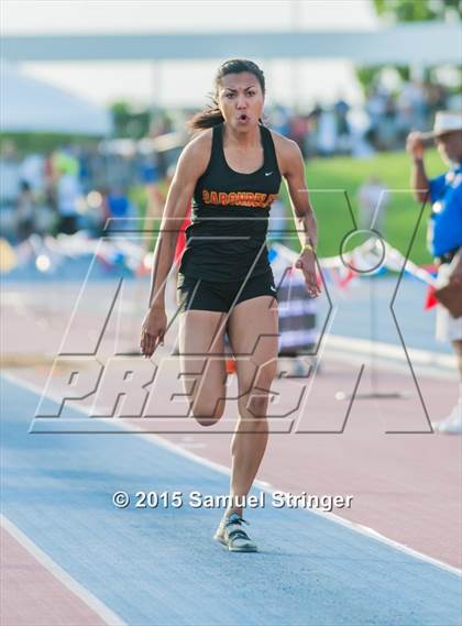 Thumbnail 3 in CIF State Track & Field Championships (Girls Long Jump Final) photogallery.