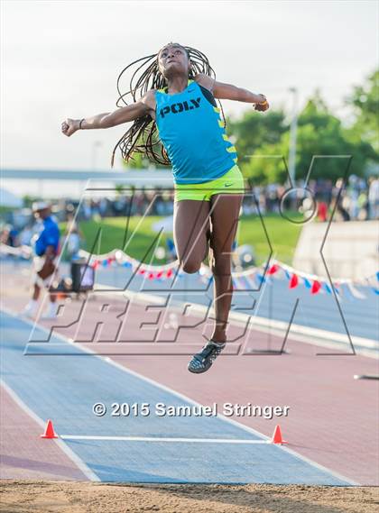 Thumbnail 3 in CIF State Track & Field Championships (Girls Long Jump Final) photogallery.