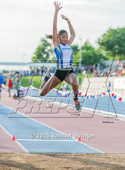 Thumbnail 3 in CIF State Track & Field Championships (Girls Long Jump Final) photogallery.