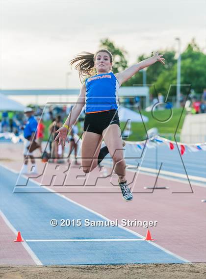 Thumbnail 2 in CIF State Track & Field Championships (Girls Long Jump Final) photogallery.