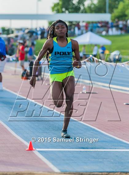 Thumbnail 2 in CIF State Track & Field Championships (Girls Long Jump Final) photogallery.