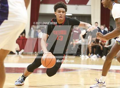 Thumbnail 2 in Centennial vs. Camden (Spalding Hoophall Classic) photogallery.