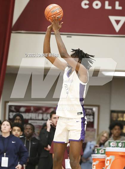 Thumbnail 2 in Centennial vs. Camden (Spalding Hoophall Classic) photogallery.